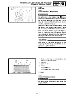 Предварительный просмотр 54 страницы Yamaha YZ250T1 Owner'S Service Manual