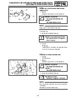 Предварительный просмотр 57 страницы Yamaha YZ250T1 Owner'S Service Manual