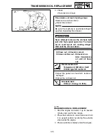 Предварительный просмотр 62 страницы Yamaha YZ250T1 Owner'S Service Manual