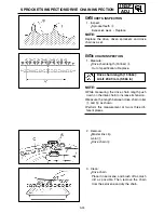 Предварительный просмотр 73 страницы Yamaha YZ250T1 Owner'S Service Manual