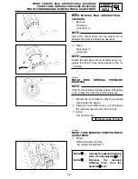 Предварительный просмотр 76 страницы Yamaha YZ250T1 Owner'S Service Manual