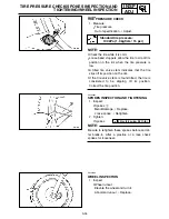 Предварительный просмотр 83 страницы Yamaha YZ250T1 Owner'S Service Manual