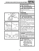 Предварительный просмотр 85 страницы Yamaha YZ250T1 Owner'S Service Manual