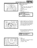 Предварительный просмотр 88 страницы Yamaha YZ250T1 Owner'S Service Manual