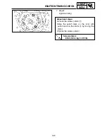 Предварительный просмотр 89 страницы Yamaha YZ250T1 Owner'S Service Manual