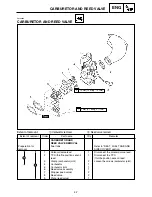 Предварительный просмотр 96 страницы Yamaha YZ250T1 Owner'S Service Manual