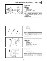 Предварительный просмотр 99 страницы Yamaha YZ250T1 Owner'S Service Manual