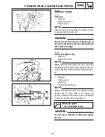 Предварительный просмотр 109 страницы Yamaha YZ250T1 Owner'S Service Manual