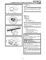 Предварительный просмотр 110 страницы Yamaha YZ250T1 Owner'S Service Manual