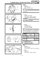 Предварительный просмотр 111 страницы Yamaha YZ250T1 Owner'S Service Manual