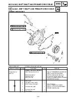 Предварительный просмотр 129 страницы Yamaha YZ250T1 Owner'S Service Manual