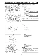 Предварительный просмотр 133 страницы Yamaha YZ250T1 Owner'S Service Manual