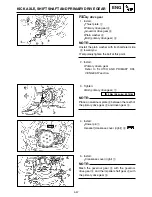 Предварительный просмотр 136 страницы Yamaha YZ250T1 Owner'S Service Manual