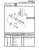 Предварительный просмотр 138 страницы Yamaha YZ250T1 Owner'S Service Manual