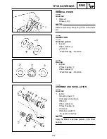 Предварительный просмотр 139 страницы Yamaha YZ250T1 Owner'S Service Manual