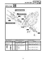 Предварительный просмотр 141 страницы Yamaha YZ250T1 Owner'S Service Manual