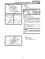 Предварительный просмотр 158 страницы Yamaha YZ250T1 Owner'S Service Manual