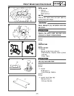 Предварительный просмотр 180 страницы Yamaha YZ250T1 Owner'S Service Manual