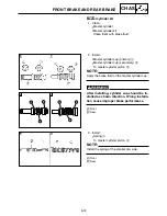 Предварительный просмотр 184 страницы Yamaha YZ250T1 Owner'S Service Manual