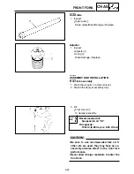 Предварительный просмотр 197 страницы Yamaha YZ250T1 Owner'S Service Manual