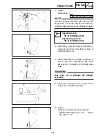 Предварительный просмотр 199 страницы Yamaha YZ250T1 Owner'S Service Manual