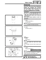 Предварительный просмотр 204 страницы Yamaha YZ250T1 Owner'S Service Manual