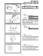 Предварительный просмотр 205 страницы Yamaha YZ250T1 Owner'S Service Manual