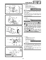 Предварительный просмотр 211 страницы Yamaha YZ250T1 Owner'S Service Manual