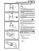 Предварительный просмотр 229 страницы Yamaha YZ250T1 Owner'S Service Manual