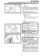 Предварительный просмотр 243 страницы Yamaha YZ250T1 Owner'S Service Manual