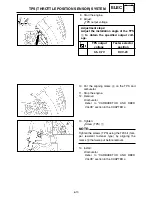 Предварительный просмотр 244 страницы Yamaha YZ250T1 Owner'S Service Manual