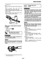 Предварительный просмотр 125 страницы Yamaha YZ250X 2022 Owner'S Service Manual