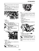 Предварительный просмотр 179 страницы Yamaha YZ250X 2022 Owner'S Service Manual