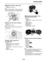 Предварительный просмотр 182 страницы Yamaha YZ250X 2022 Owner'S Service Manual