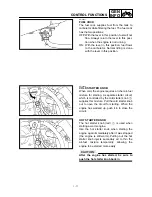 Preview for 50 page of Yamaha YZ426F(M)/LC Owner'S Service Manual