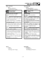 Preview for 259 page of Yamaha YZ426F(M)/LC Owner'S Service Manual