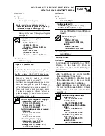 Предварительный просмотр 293 страницы Yamaha YZ426F(M)/LC Owner'S Service Manual