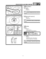 Preview for 418 page of Yamaha YZ426F(M)/LC Owner'S Service Manual