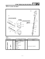 Preview for 438 page of Yamaha YZ426F(M)/LC Owner'S Service Manual