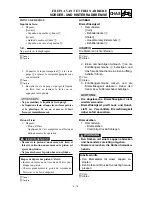 Preview for 441 page of Yamaha YZ426F(M)/LC Owner'S Service Manual