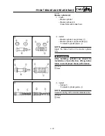 Preview for 452 page of Yamaha YZ426F(M)/LC Owner'S Service Manual