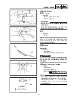 Preview for 494 page of Yamaha YZ426F(M)/LC Owner'S Service Manual