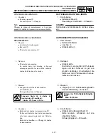 Preview for 209 page of Yamaha YZ426F Owner'S Service Manual