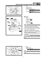 Preview for 444 page of Yamaha YZ426F Owner'S Service Manual