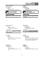 Preview for 525 page of Yamaha YZ426F Owner'S Service Manual