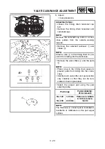 Предварительный просмотр 184 страницы Yamaha YZ450F 2006 Owner'S Service Manual