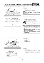 Предварительный просмотр 208 страницы Yamaha YZ450F 2006 Owner'S Service Manual