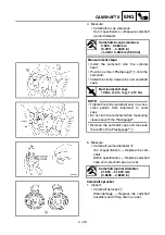 Предварительный просмотр 292 страницы Yamaha YZ450F 2006 Owner'S Service Manual