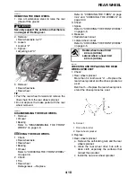 Предварительный просмотр 124 страницы Yamaha YZ450F 2021 Owner'S Service Manual