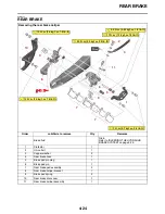 Предварительный просмотр 138 страницы Yamaha YZ450F 2021 Owner'S Service Manual